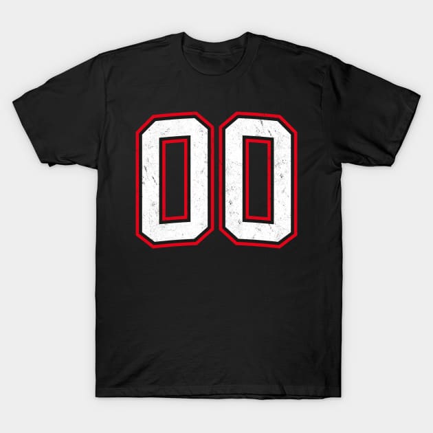 Number Double Zero T-Shirt by cowyark rubbark